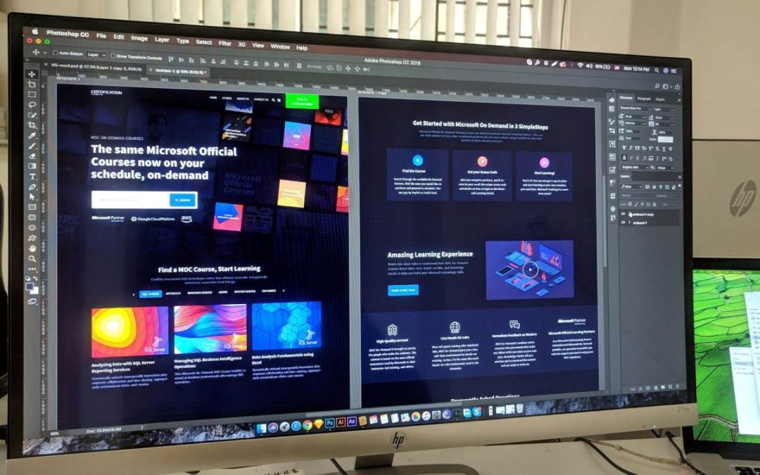 A user-friendly and visually stunning website can have positive impact toward the website users.